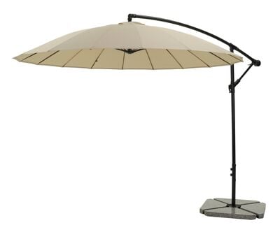 Shanghai sivuvarjo 300 cm beige